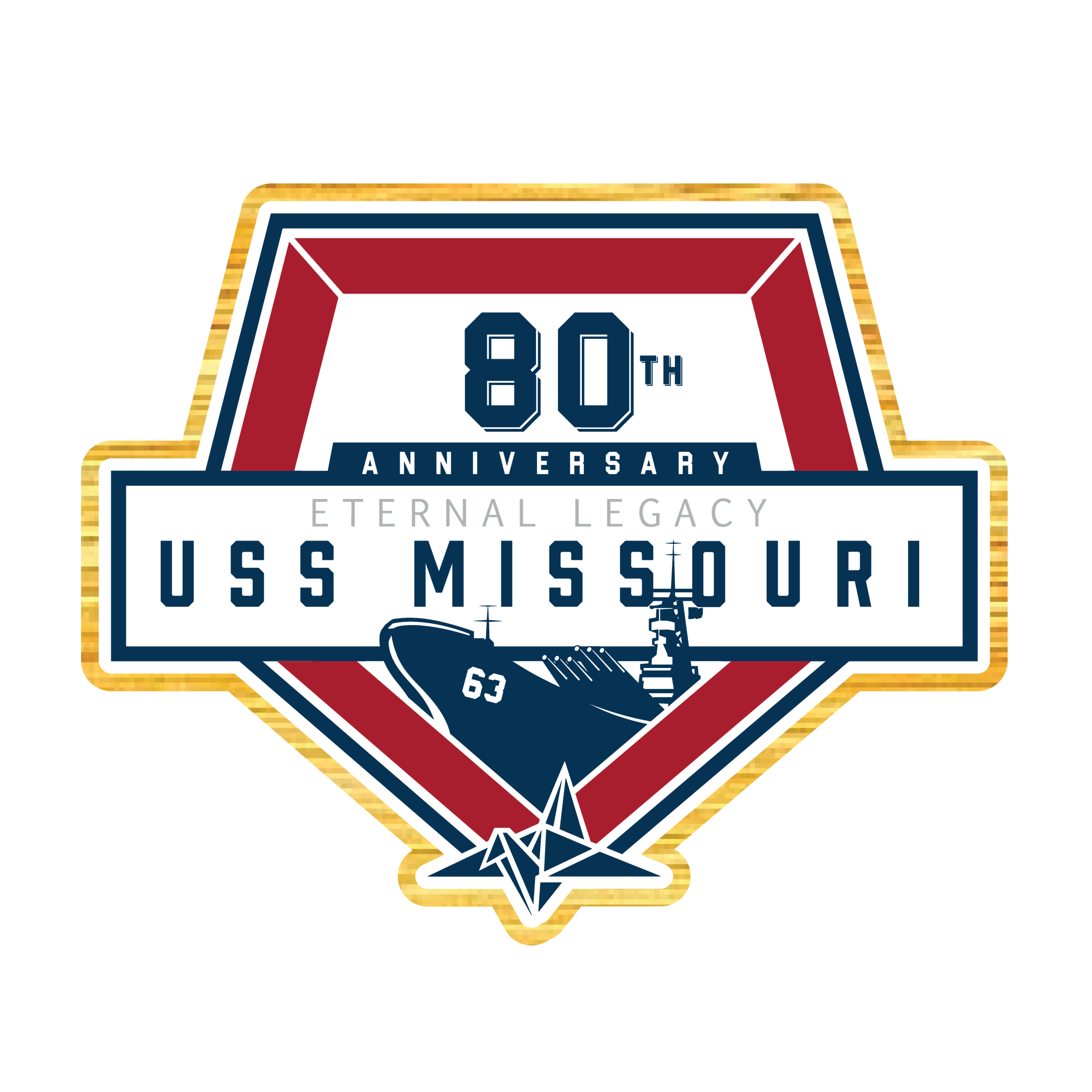 Magnet - 80th Anniversary logo