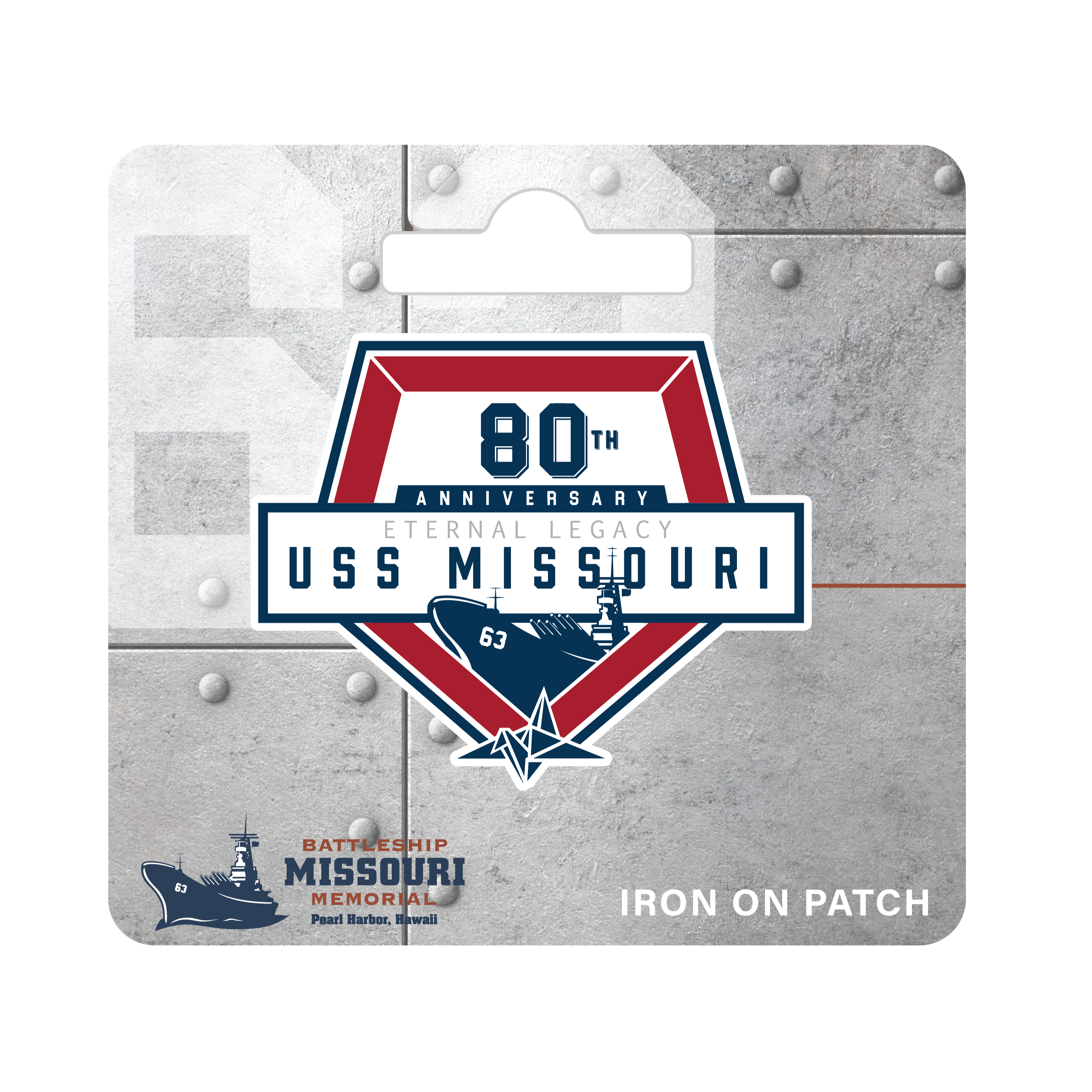 Patch - 80th Anniversary Logo