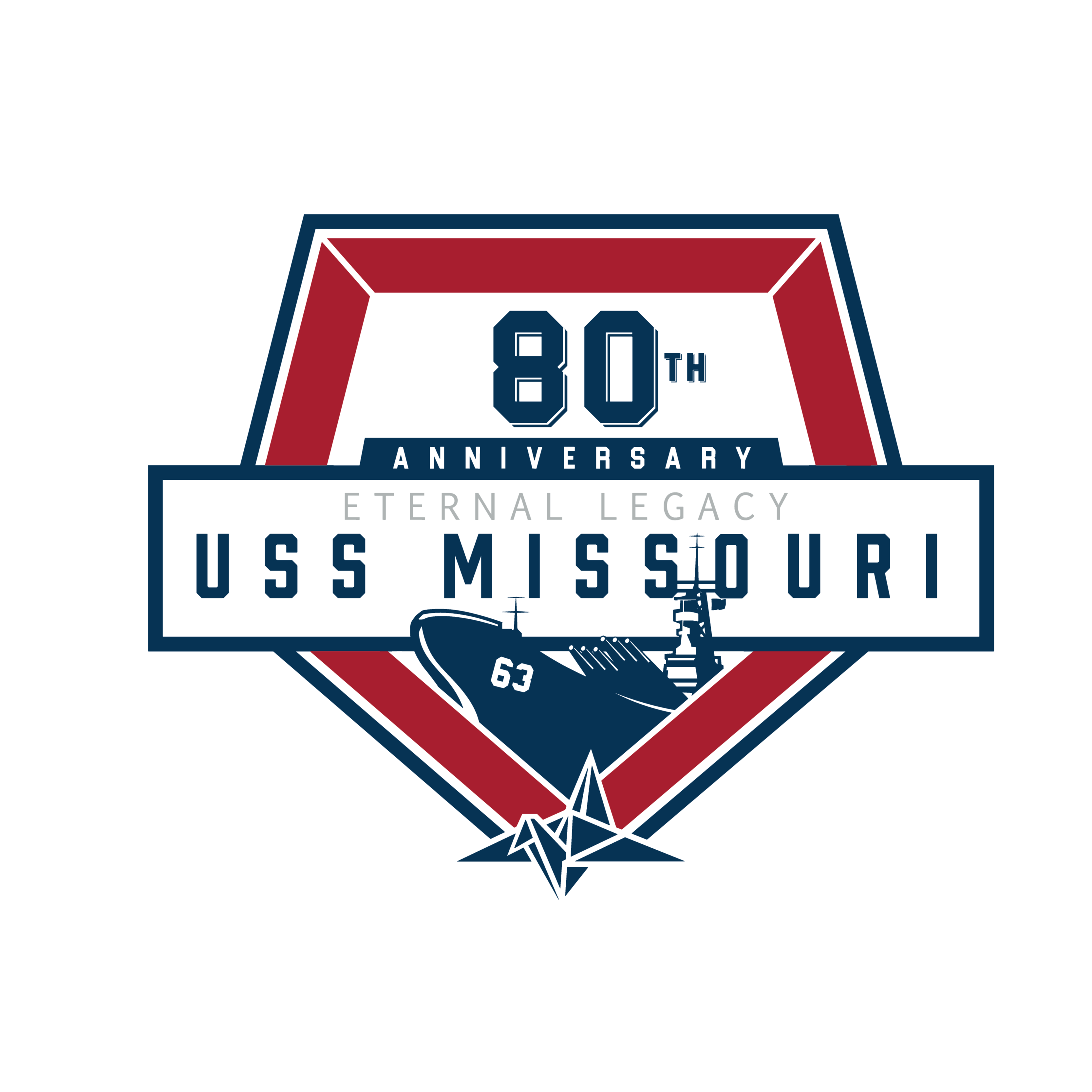 Sticker - 80th Anniversary Logo