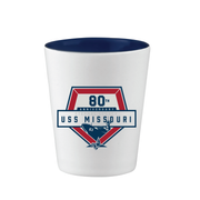 Shot Glass - 80th Anniversary Logo