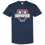 Adult Short Sleeve  - 80th Anniversary Official Logo