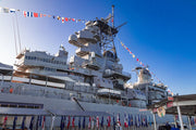 September 2, 2025 80th Anniversary Cotton American Flag Flown on the USS Missouri